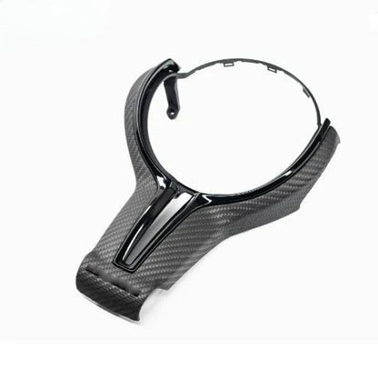 Carbon Fiber Car Steering Wheel Trim Cover For BMW F series F87 F80 F82 F10 F06 SteeringWheelsCy